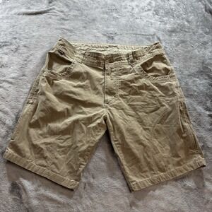 Kuhl Ramblr Shorts Mens 33 Khaki Vintage Patina Outdoor Hiking Utility 5125 10"